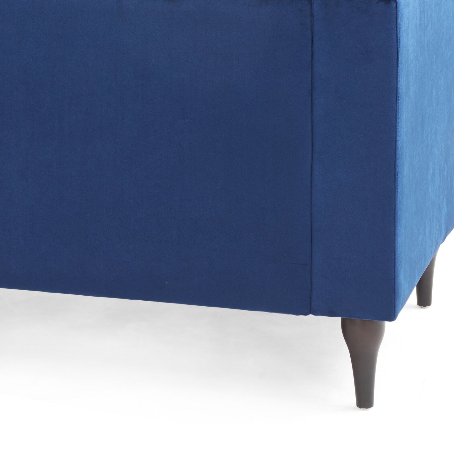 Canapé 3 places contemporain en velours Loomis par Christopher Knight Home