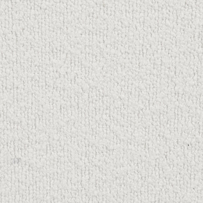 Canapé en tissu bouclé, structure d'assise monobloc, canapé minimaliste 2-3 places facile à installer, causeuses avec accoudoirs bombés extra larges