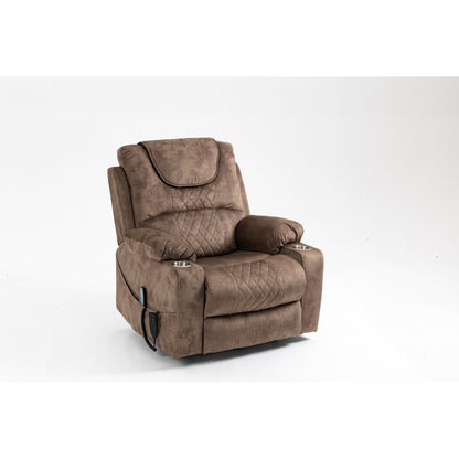 Fauteuil releveur de salon, fauteuil relax, canapé, fauteuil de salon, alimentation électrique pour personnes âgées (position allongée à 180 degrés)