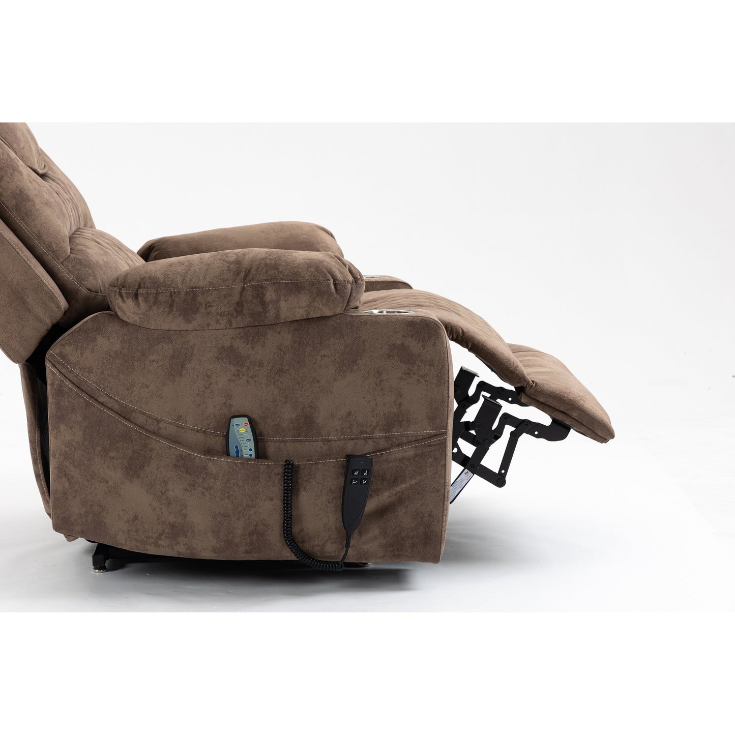 Fauteuil releveur de salon, fauteuil relax, canapé, fauteuil de salon, alimentation électrique pour personnes âgées (position allongée à 180 degrés)