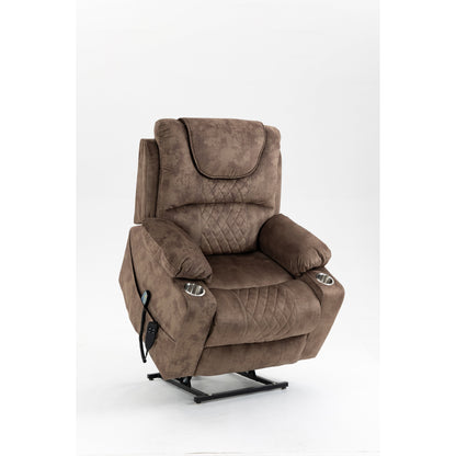Fauteuil releveur de salon, fauteuil relax, canapé, fauteuil de salon, alimentation électrique pour personnes âgées (position allongée à 180 degrés)