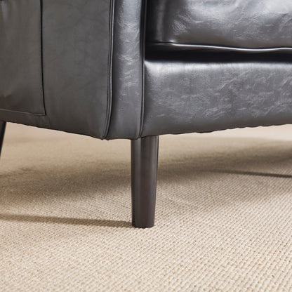 Canapé deux places, canapé pour salon, petit canapé avec port USB et housse de coussin amovible