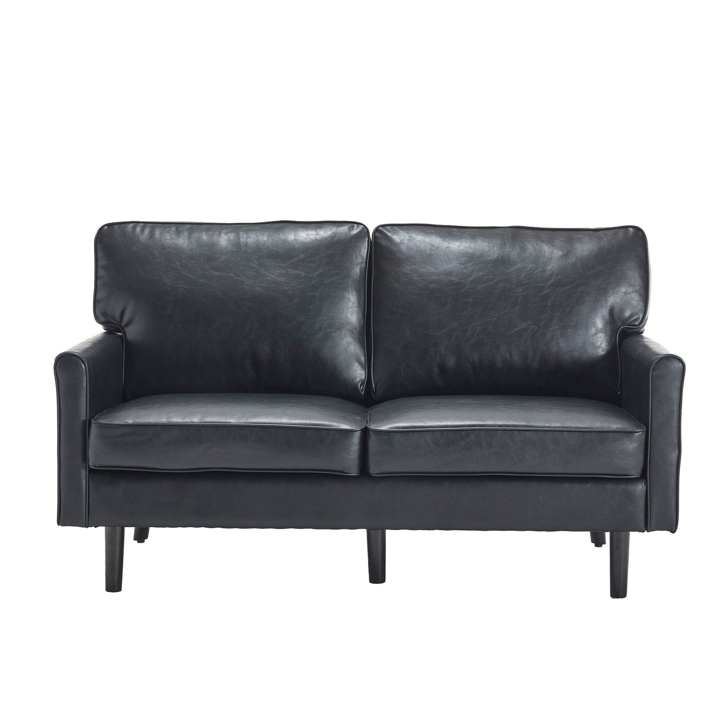 Canapé deux places, canapé pour salon, petit canapé avec port USB et housse de coussin amovible