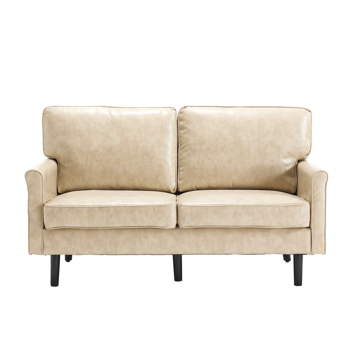 Canapé deux places, canapé pour salon, petit canapé avec port USB et housse de coussin amovible