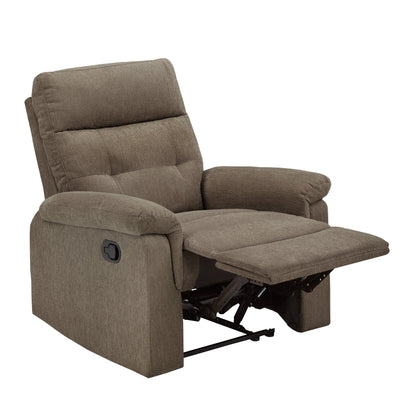 Fauteuil inclinable manuel en tissu chenille Lufkin par iNSPIRE Q Classic