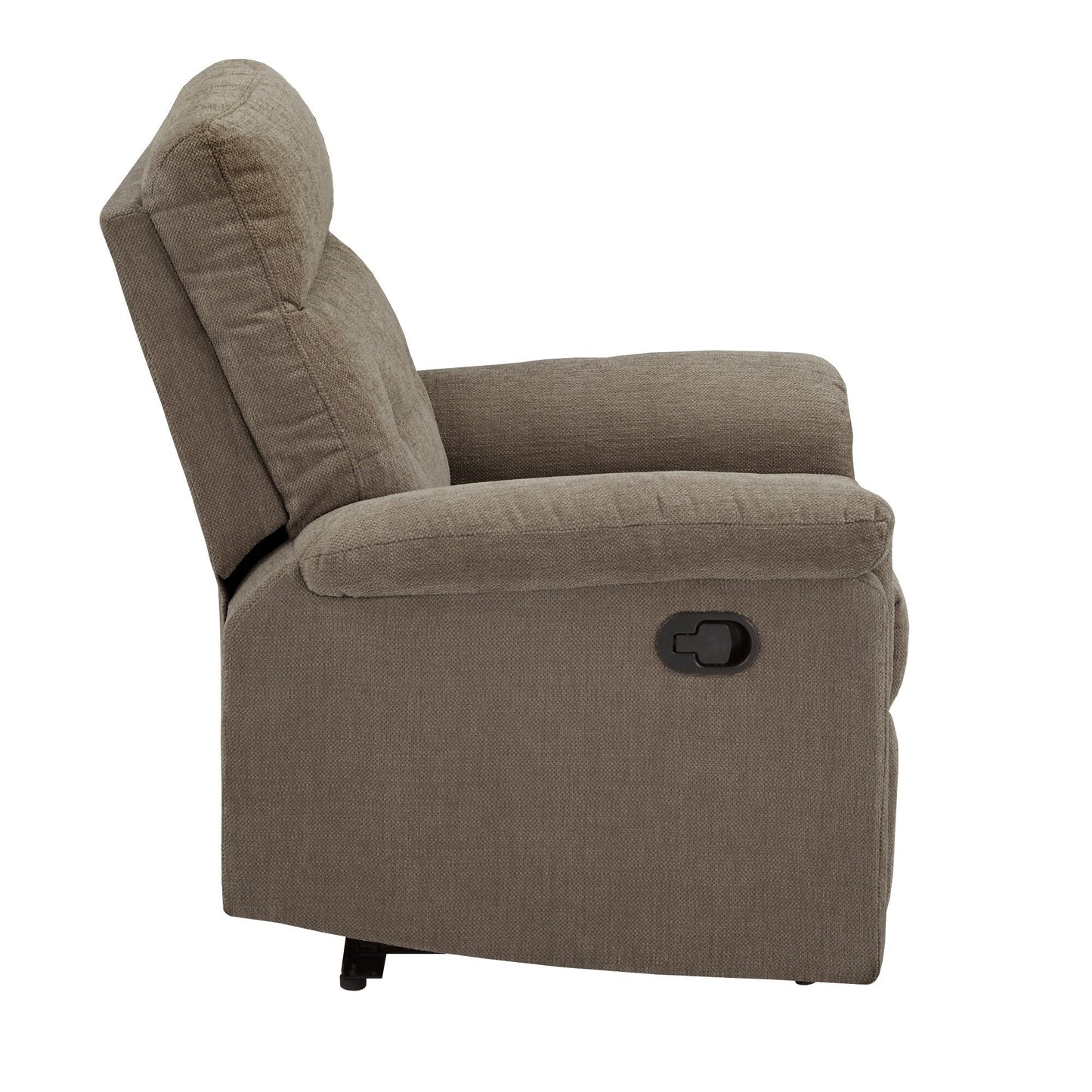 Fauteuil inclinable manuel en tissu chenille Lufkin par iNSPIRE Q Classic