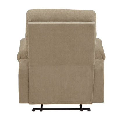 Fauteuil inclinable manuel en tissu chenille Lufkin par iNSPIRE Q Classic