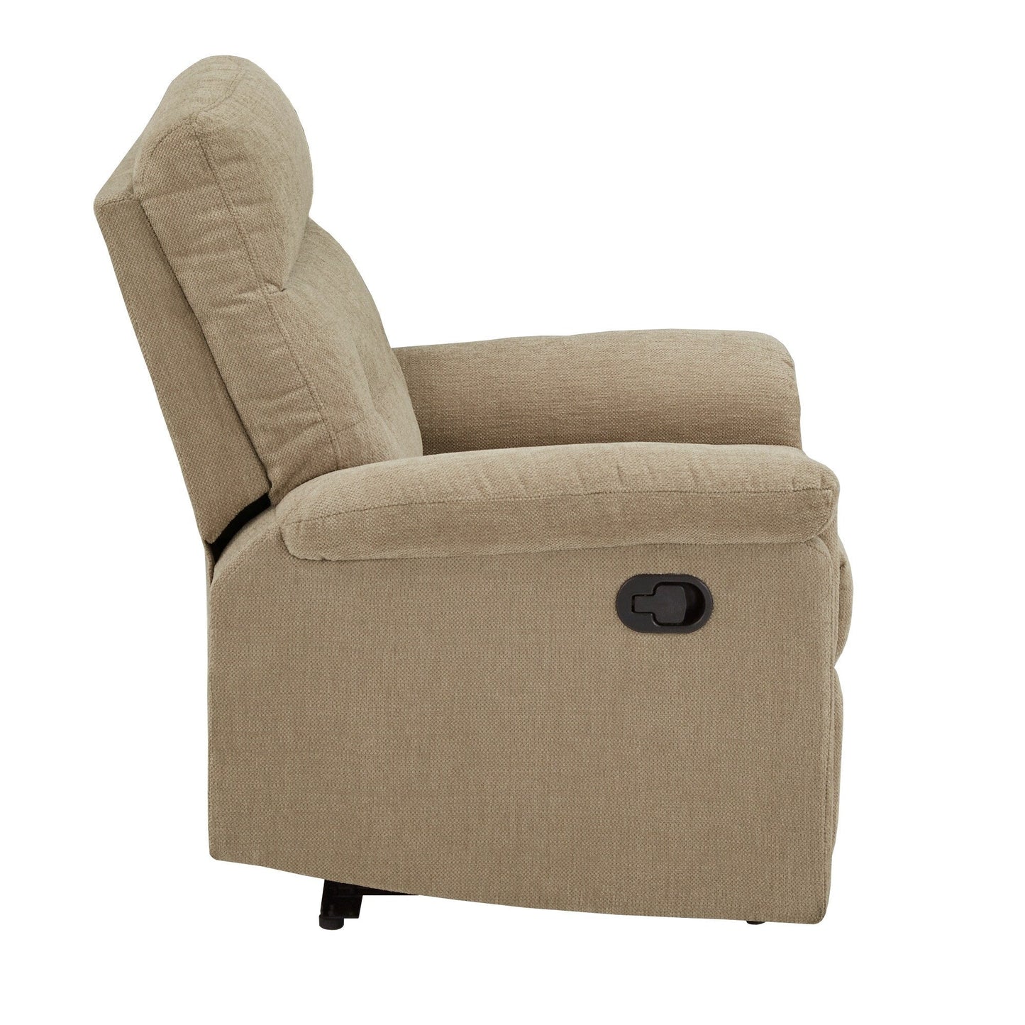 Fauteuil inclinable manuel en tissu chenille Lufkin par iNSPIRE Q Classic