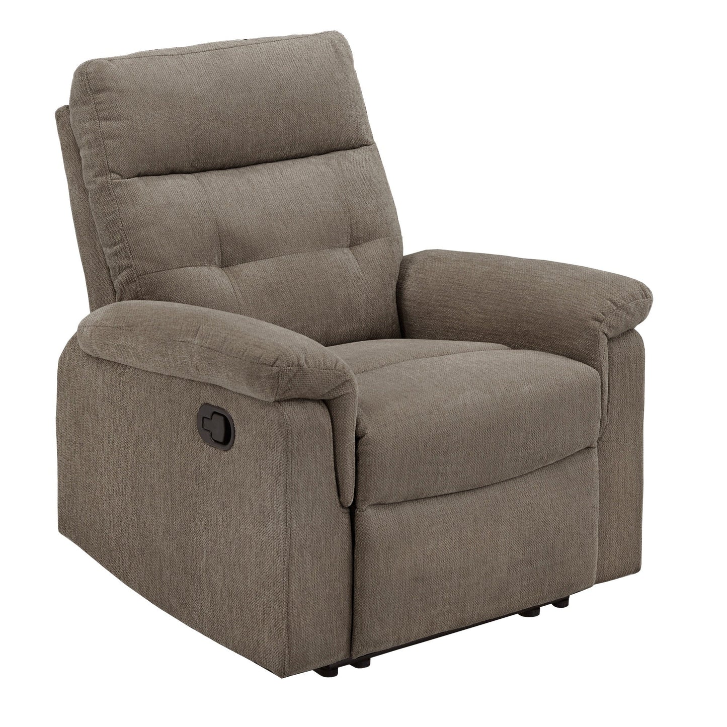 Fauteuil inclinable manuel en tissu chenille Lufkin par iNSPIRE Q Classic