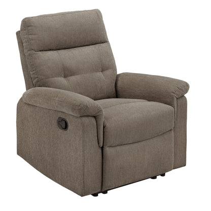 Fauteuil inclinable manuel en tissu chenille Lufkin par iNSPIRE Q Classic