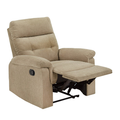 Fauteuil inclinable manuel en tissu chenille Lufkin par iNSPIRE Q Classic