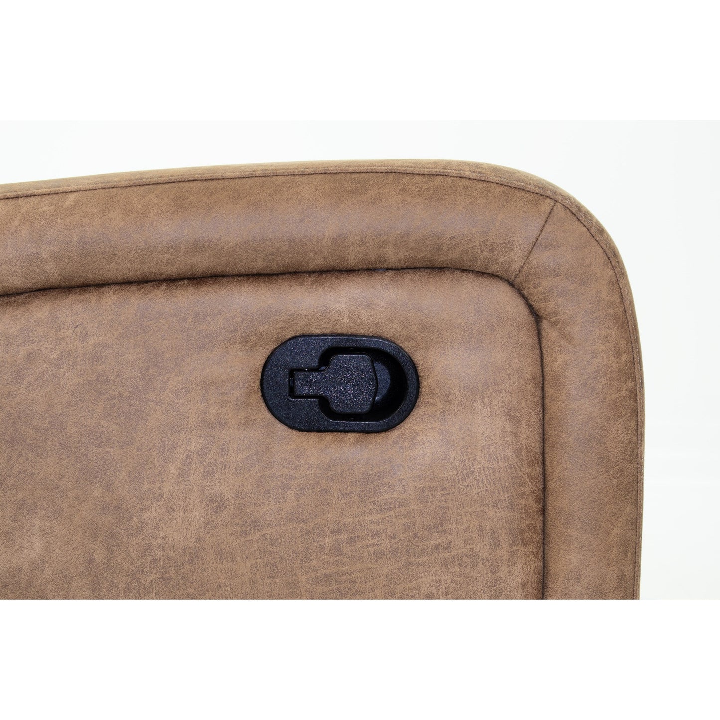 Fauteuil inclinable simple luxueux avec capitonnage horizontal et vertical pour un confort et un style inégalés