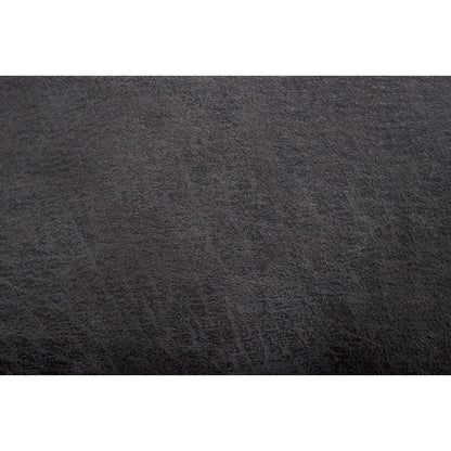 Fauteuil inclinable simple luxueux avec revêtement en similicuir moelleux et fonction d'inclinaison manuelle