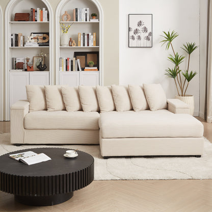 Canapé-lit de luxe avec coussin moelleux : un confort ultime pour votre maison