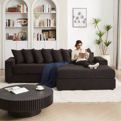 Canapé-lit de luxe avec coussin moelleux : un confort ultime pour votre maison