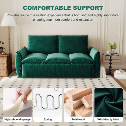 Canapé-lit de luxe avec coussin moelleux : un confort ultime pour votre maison