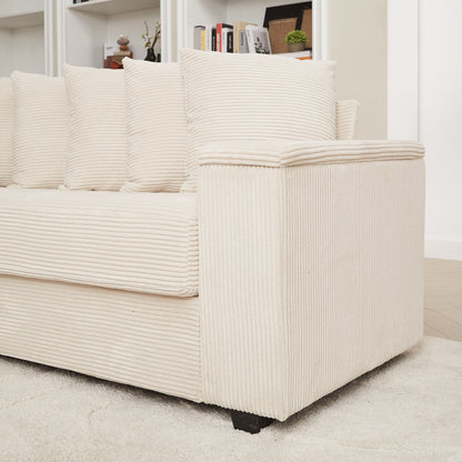 Canapé-lit de luxe avec coussin moelleux : un confort ultime pour votre maison