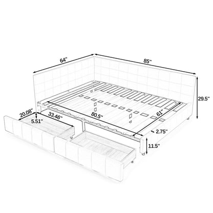 Canapé-lit de luxe avec coussin moelleux : un confort ultime pour votre maison