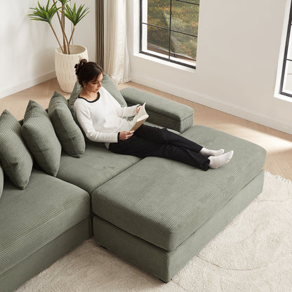 Canapé-lit de luxe avec coussin moelleux : un confort ultime pour votre maison