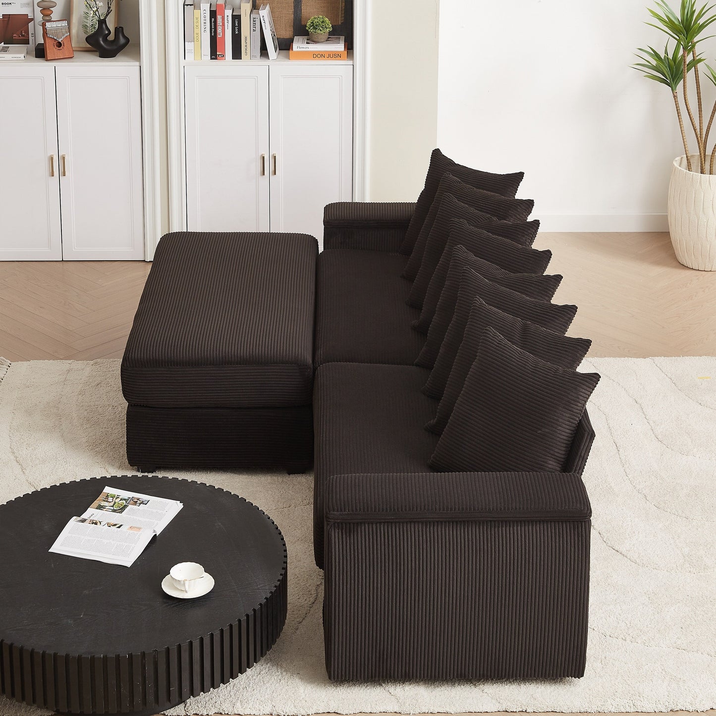 Canapé-lit de luxe avec coussin moelleux : un confort ultime pour votre maison