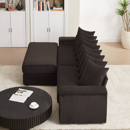 Canapé-lit de luxe avec coussin moelleux : un confort ultime pour votre maison