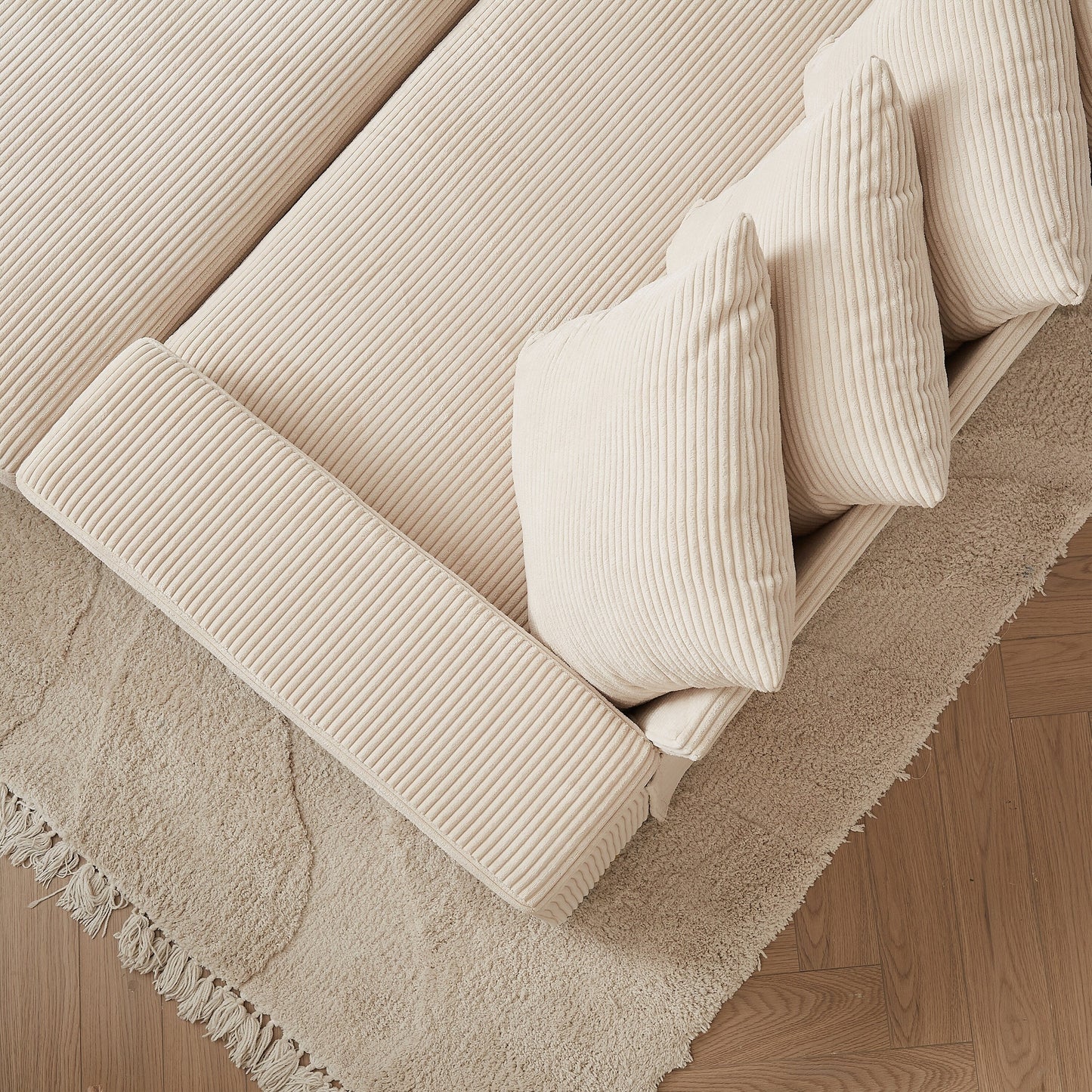 Canapé-lit de luxe avec coussin moelleux : un confort ultime pour votre maison