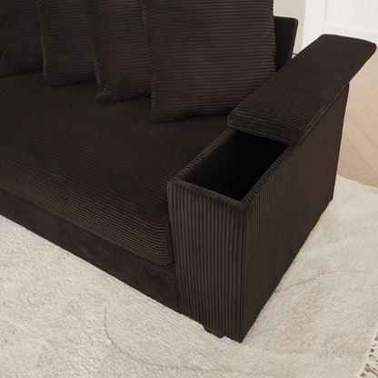 Canapé-lit de luxe avec coussin moelleux : un confort ultime pour votre maison