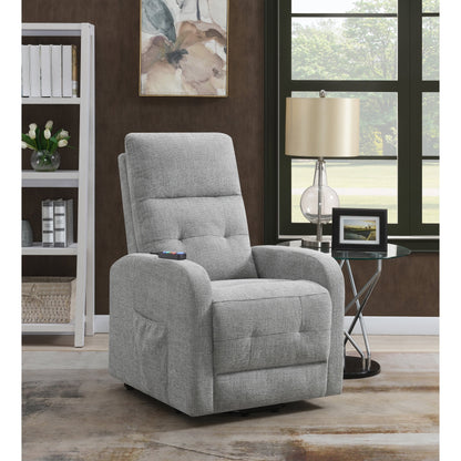 Fauteuil inclinable électrique capitonné Lyle