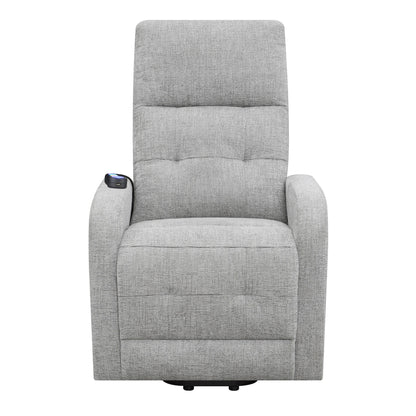 Fauteuil inclinable électrique capitonné Lyle