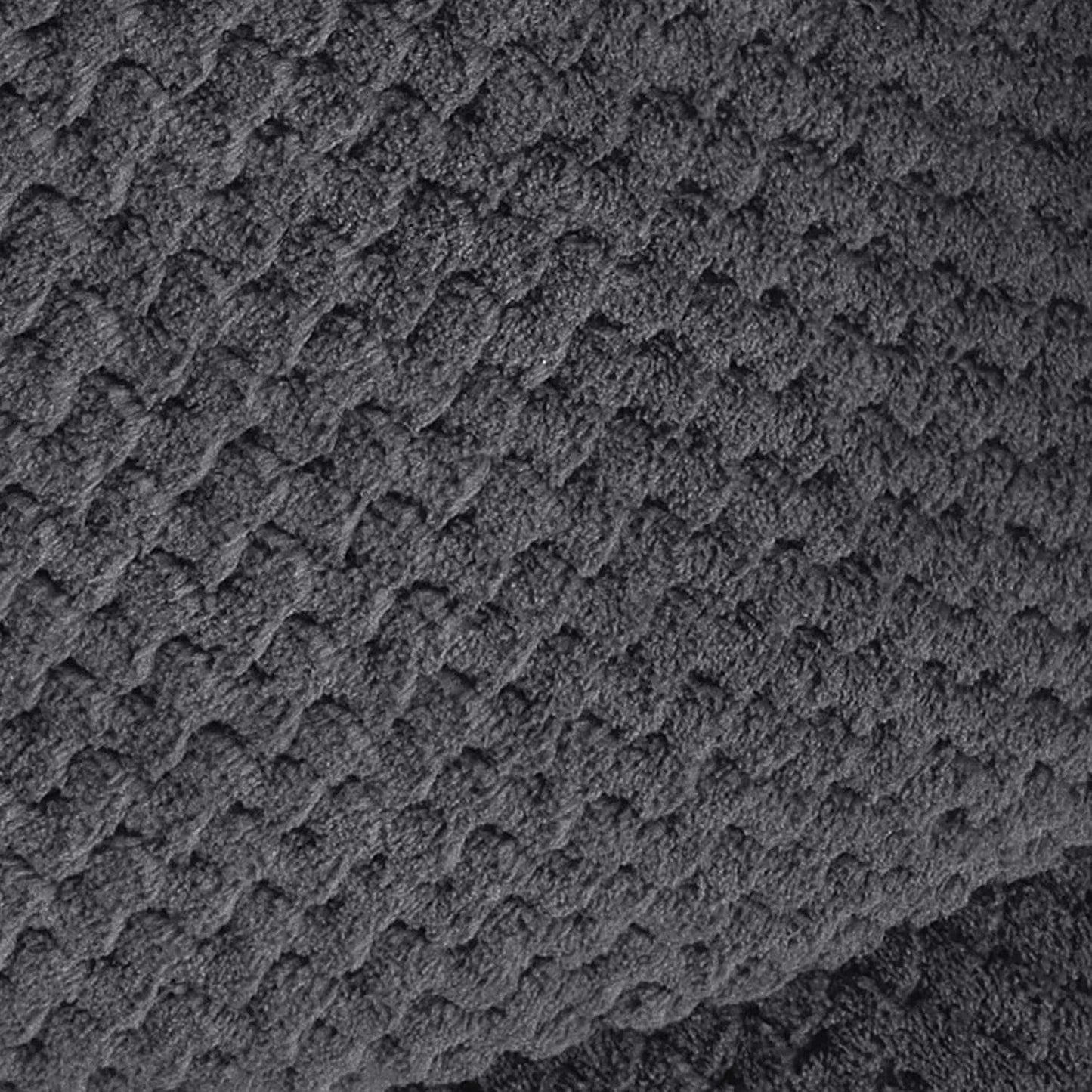 Fauteuil inclinable électrique à double moteur MCombo avec massage et chauffage, positions infinies, ports USB, tissu R7897