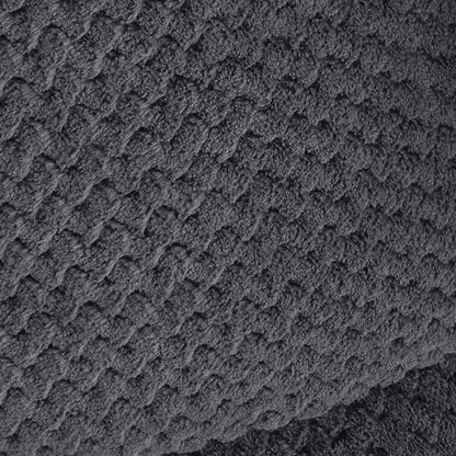 Fauteuil inclinable électrique à double moteur MCombo avec massage et chauffage pour personnes de grande taille, tissu R7891 (grand/large)