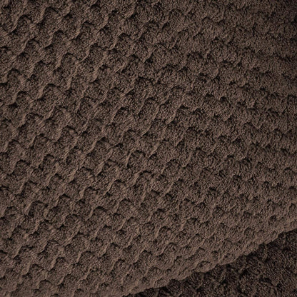 Fauteuil inclinable électrique à double moteur MCombo avec massage et chauffage pour personnes de grande taille, tissu R7891 (grand/large)