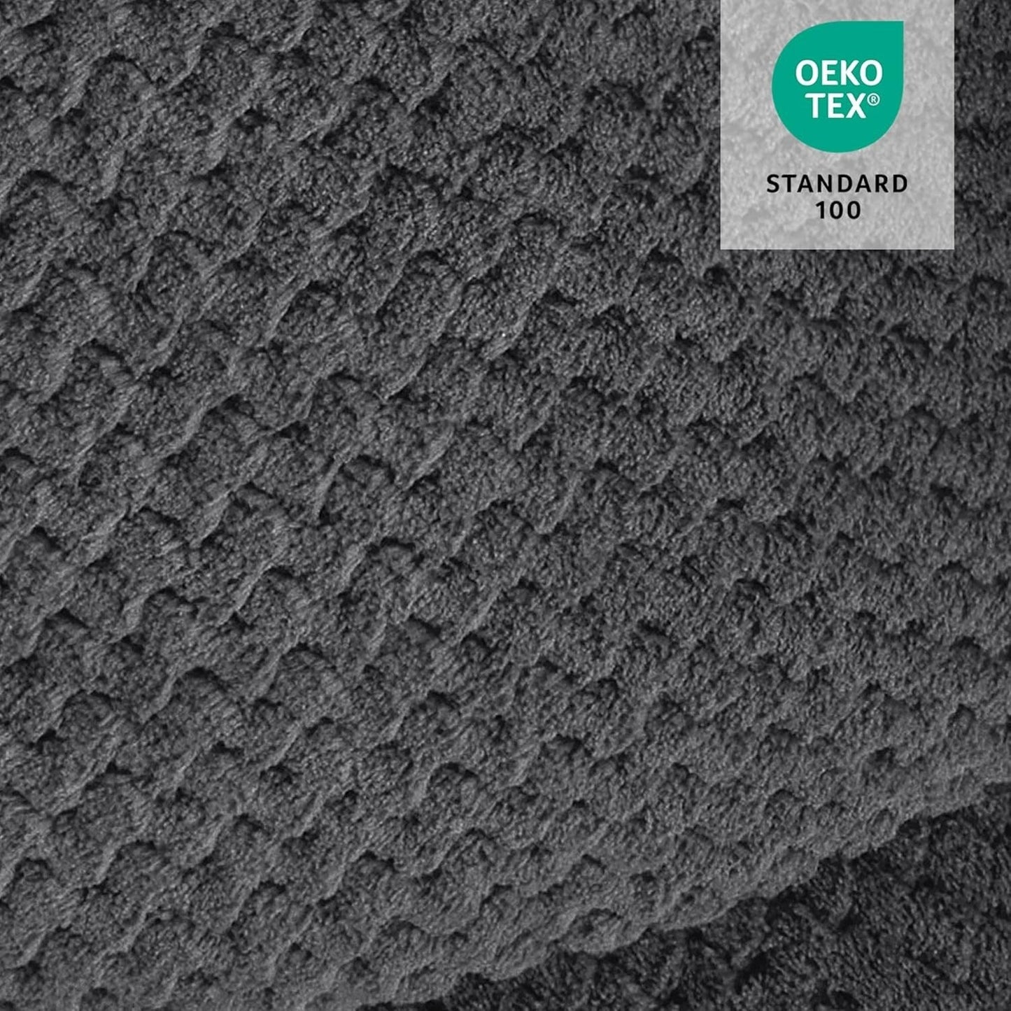 Fauteuil inclinable électrique à double moteur MCombo, grand format, avec massage et chauffage, pour personnes âgées de grande taille, tissu 7896