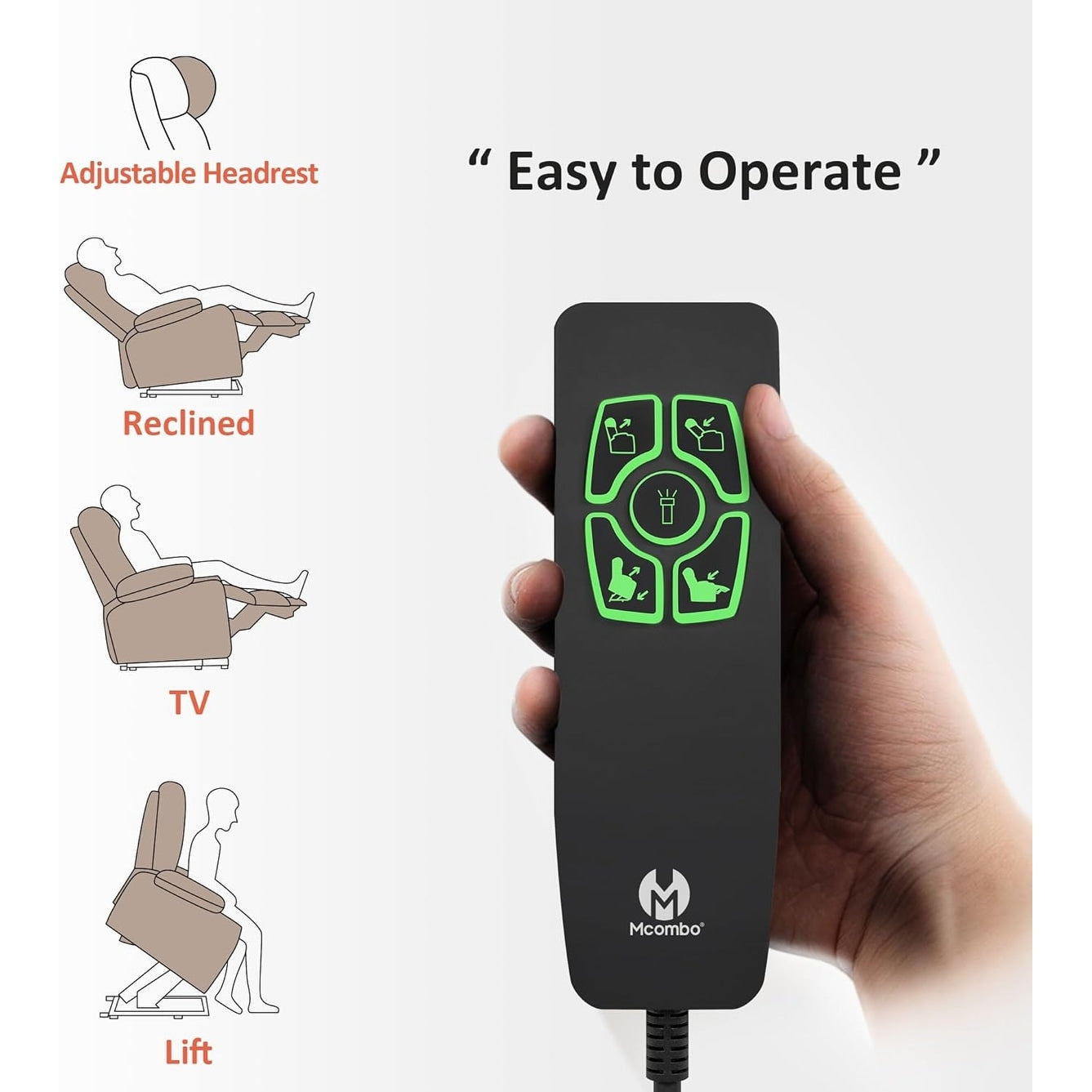 Fauteuil inclinable releveur MCombo