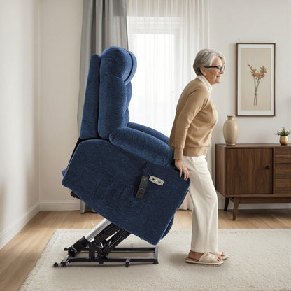 Fauteuil inclinable électrique MCombo avec repose-pieds allongé pour personnes âgées