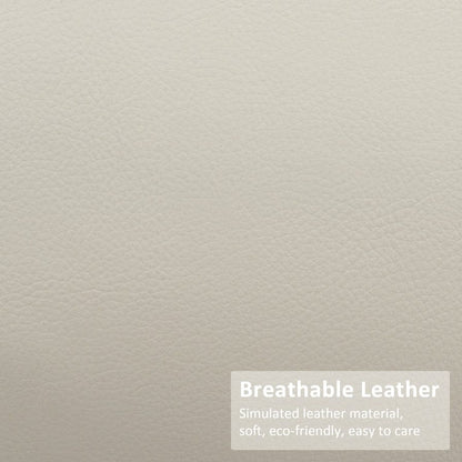 Fauteuil inclinable électrique MCombo avec chauffage et massage, cuir PR621