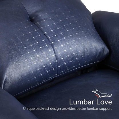 Fauteuils inclinables électriques MCombo de petite taille, fauteuil inclinable moderne sans appuie-mur avec support lombaire, ports USB et de chargement, certifié FSC