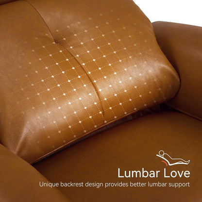 Fauteuils inclinables électriques MCombo de petite taille, fauteuil inclinable moderne sans appuie-mur avec support lombaire, ports USB et de chargement, certifié FSC