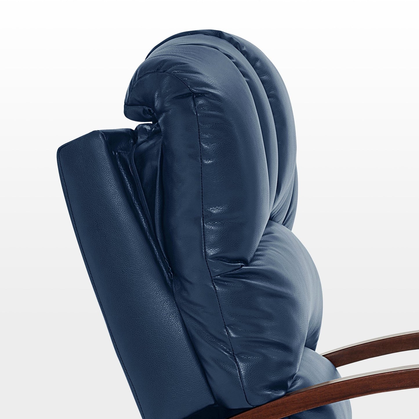 Fauteuil inclinable pivotant et pivotant MCombo avec appui-tête réglable pour chambre d'enfant, similicuir PR616