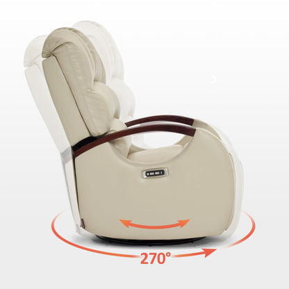 Fauteuil inclinable pivotant et pivotant MCombo avec appui-tête réglable pour chambre d'enfant, similicuir PR616