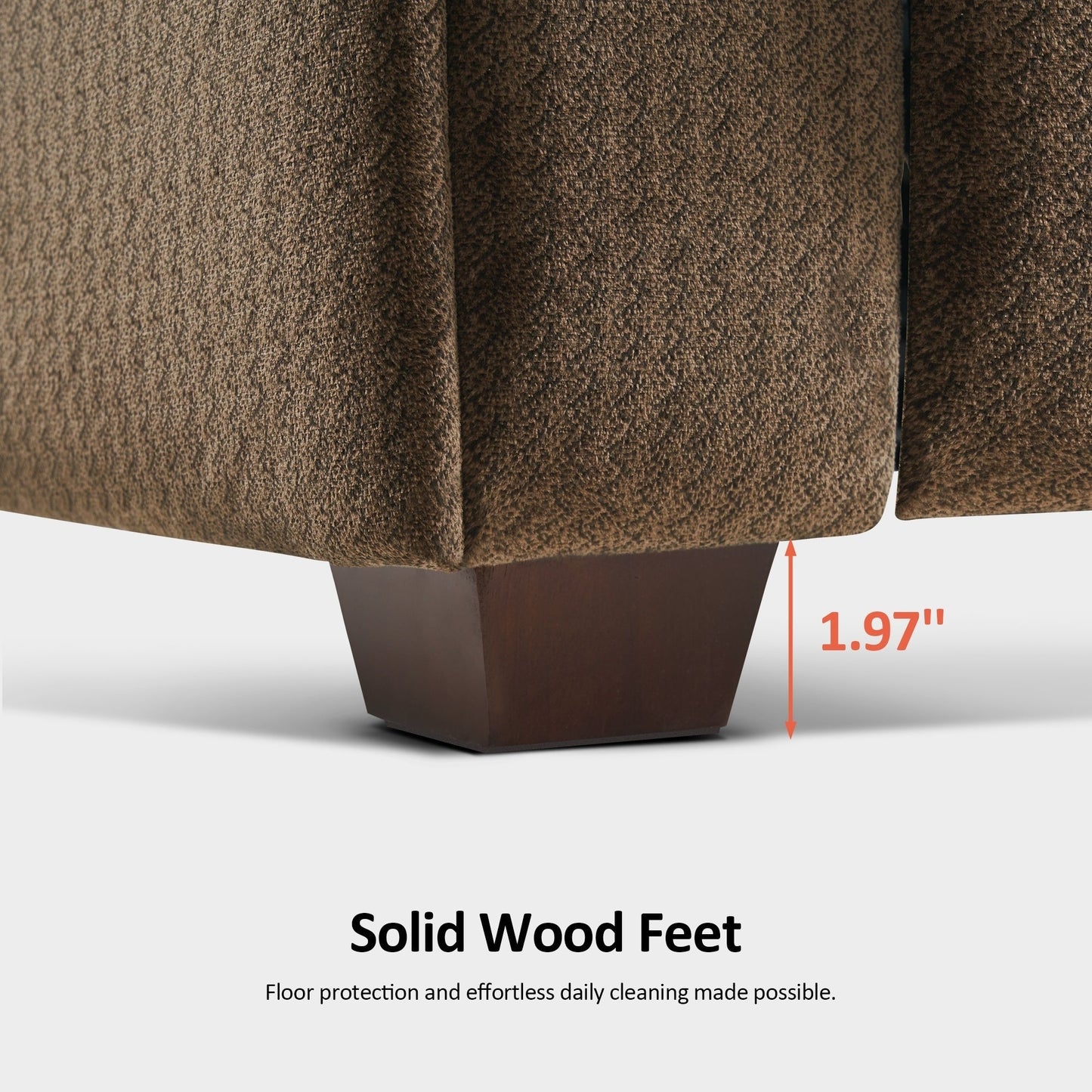 Fauteuil inclinable zéro gravité MCombo Power avec appui-tête réglable pour salon, tissu ZG334