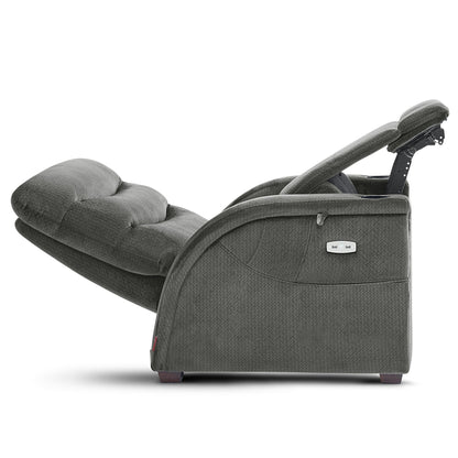 Fauteuil inclinable zéro gravité MCombo Power avec appui-tête réglable pour salon, tissu ZG334