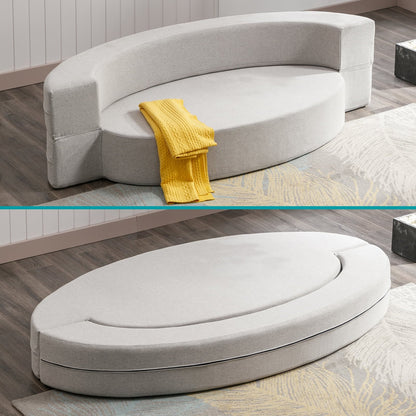 Canapé-lit pliant Mixoy, fauteuil-lit futon, canapé-lit rabattable - 76 po x 42 po x 9,8 po