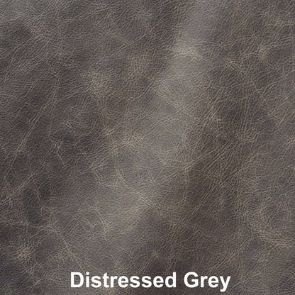 Canapé-lit Vernon en cuir pleine fleur avec garniture cloutée