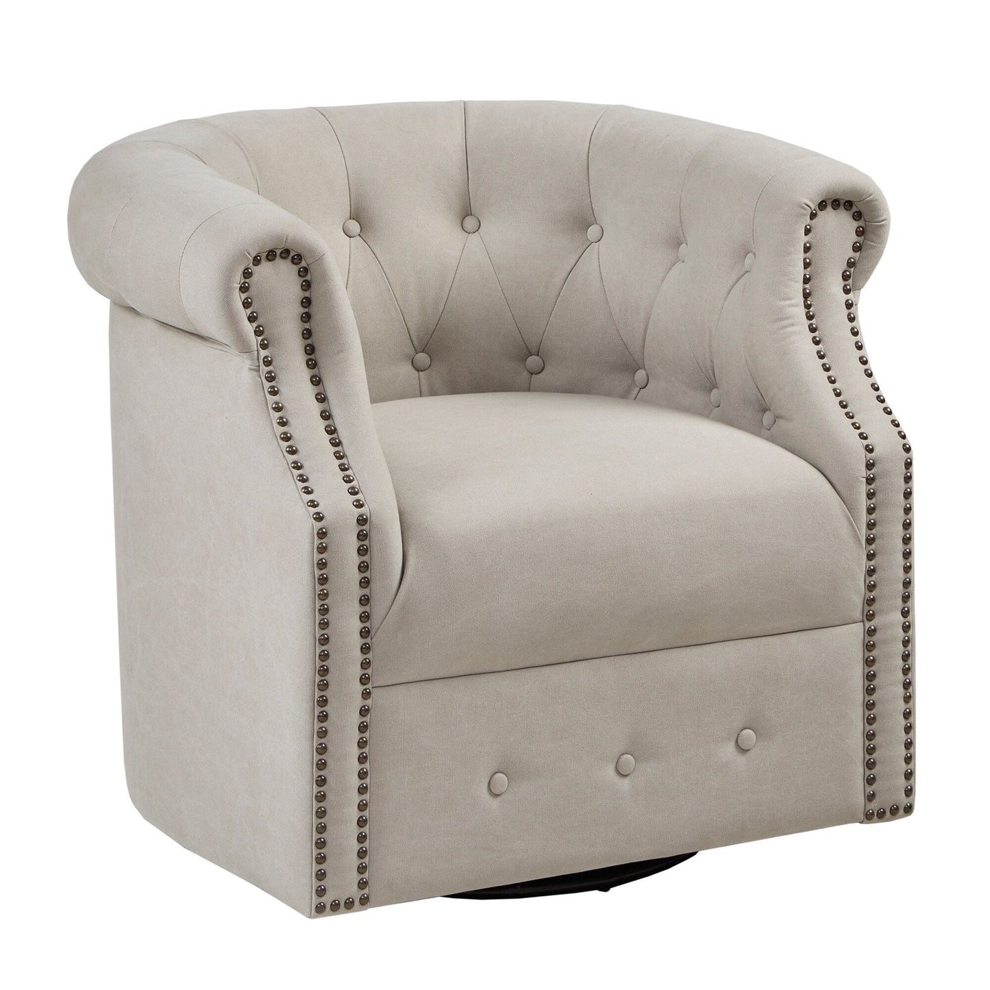 Chaise pivotante à 360 degrés Madison Park Admiral Beige