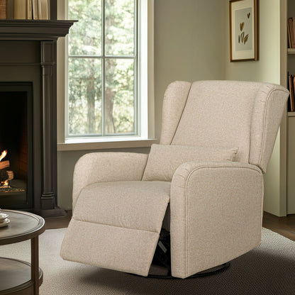 Fauteuil inclinable électrique Madison Park Candace 3-en-1 avec pivot, planeur et ports USB