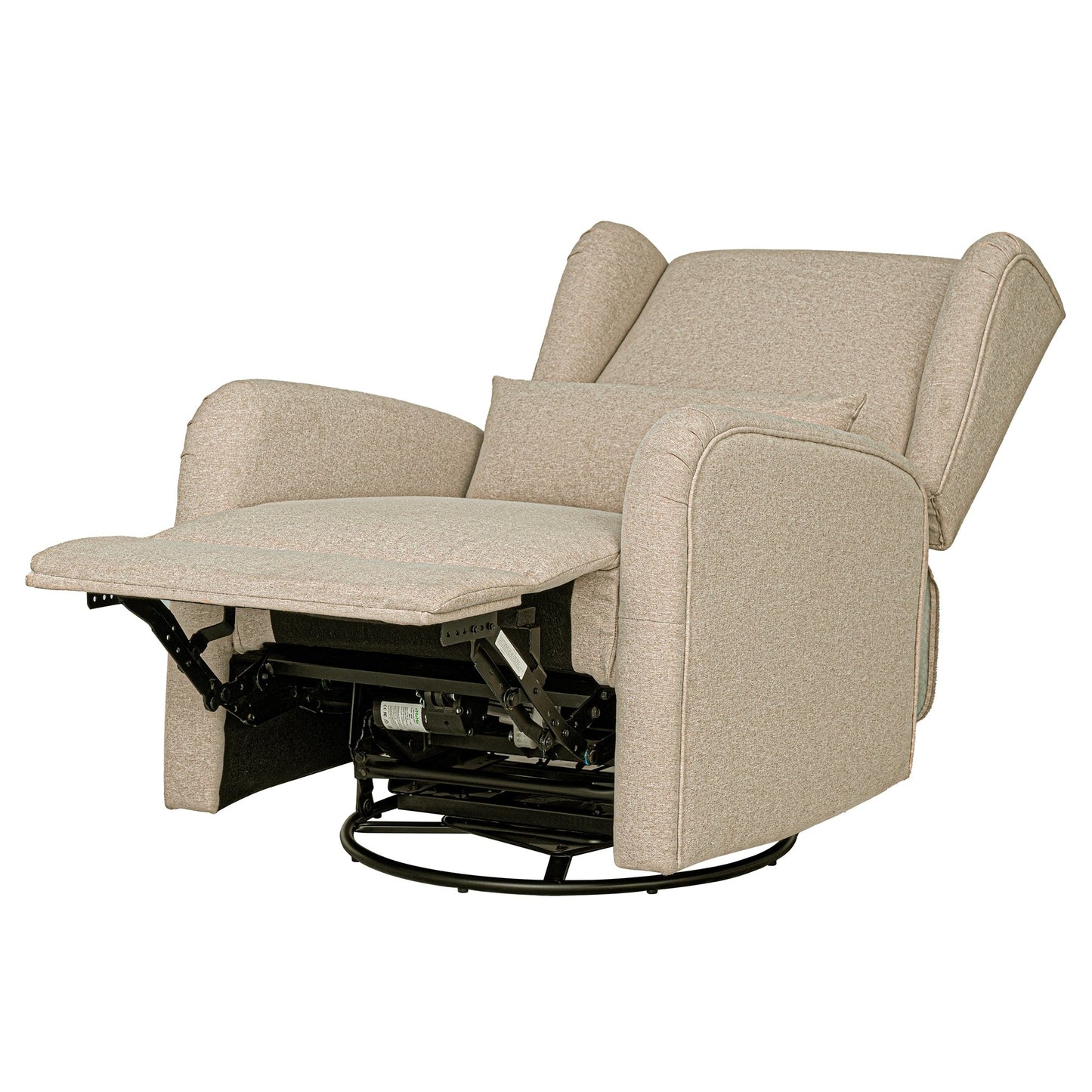 Fauteuil inclinable électrique Madison Park Candace 3-en-1 avec pivot, planeur et ports USB