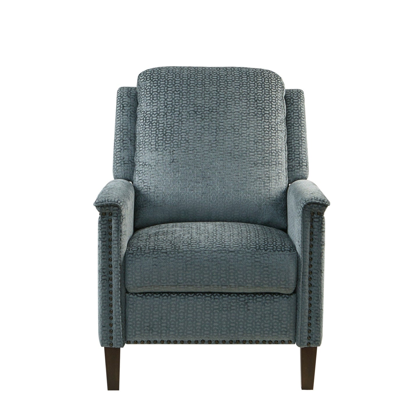 Fauteuil inclinable à dossier rabattable Cecile Blue de Madison Park
