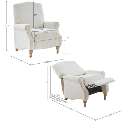 Fauteuil inclinable Jimmy Ivory de Madison Park