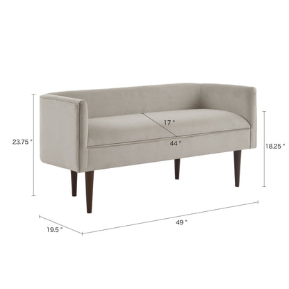 Banc d'appoint Madison Park Lovisa crème